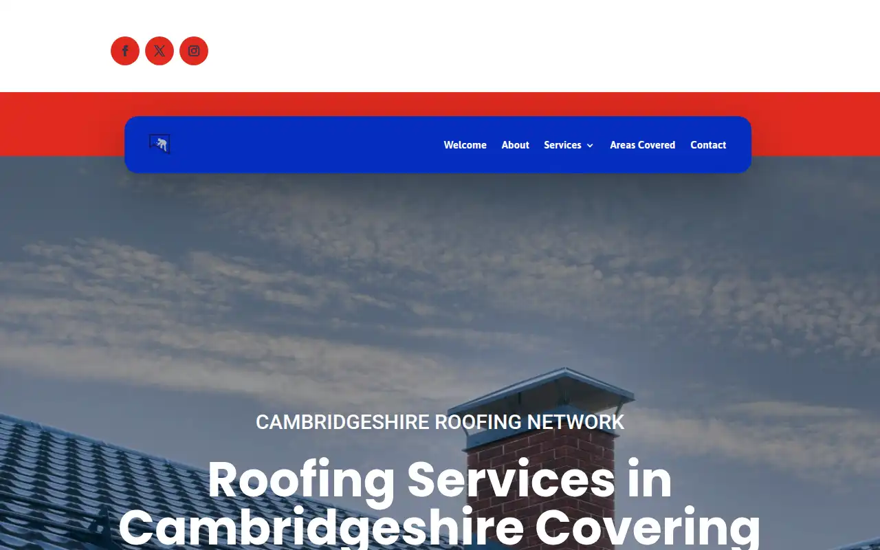 C P Jefferies Roofing Contractor website homepage