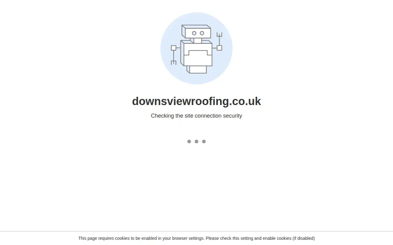 Downsview Roofing website homepage